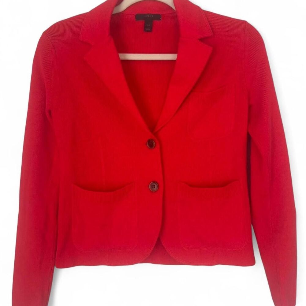 Jcrew Women's Red Cardigan